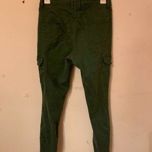 Army Green stretch pant
